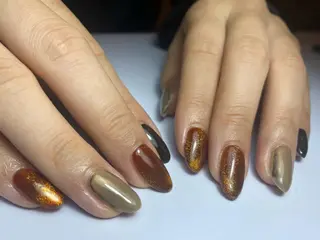 セミロング shandy nailのネイルデザイン