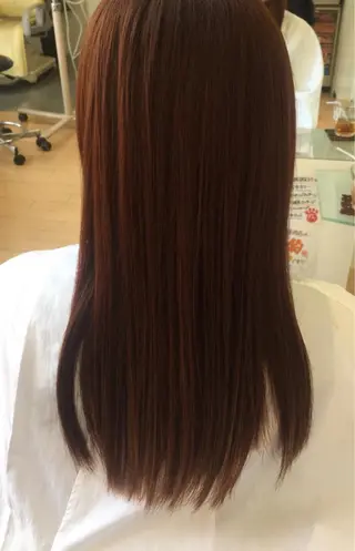 ロング 吉川 茉由子のヘアスタイル