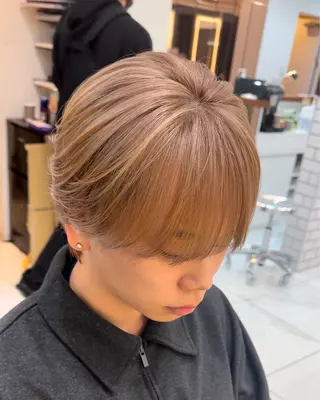 カラー メンズ 菅野 心悠/メンズヘアのヘアスタイル