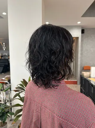 ミディアム パーマ JOULE'S natsukiのヘアスタイル
