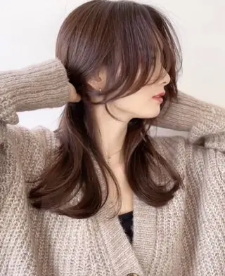 パーマ 透明感カラー🫧 nanamiのヘアスタイル