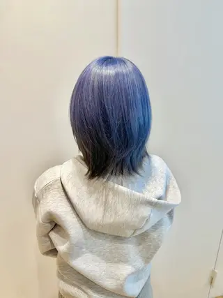 ミディアム カラー 新宿/吉松 大輝のヘアスタイル