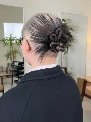 ロング カラー ヘアアレンジ 小林 美咲のヘアスタイル