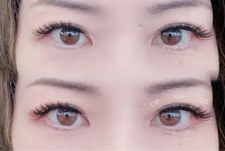 マツエク・マツパ MIGNON 当日予約のみのマツエク・マツパデザイン