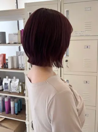 ショート カラー にゅーかわいいヘア♡ おがわゆいり౨ৎのヘアスタイル