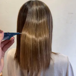 ミディアム 髪質改善･縮毛矯正 特化･ユウシンのヘアスタイル