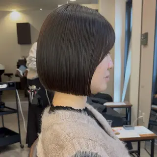 ショート ボブレイヤー/くびれ ヘア/タイラユリ🍋のヘアスタイル