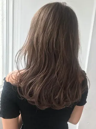 セミロング カラー ❤️sai❤️ official❤️のヘアスタイル