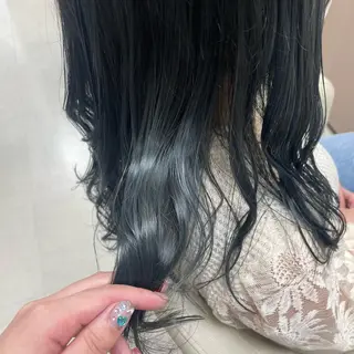 ロング カラー 坂本 沙也加のヘアスタイル