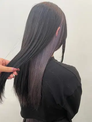 ロング カラー 髪質改善カラー| Yukino🫧のヘアスタイル