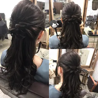 ロング ヘアアレンジ 大賀 海夕の眉毛・アイブロウイメージ