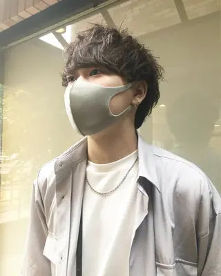 カラー ヘアアレンジ メンズ メンズ特化✂️栗原 侑也のヘアスタイル