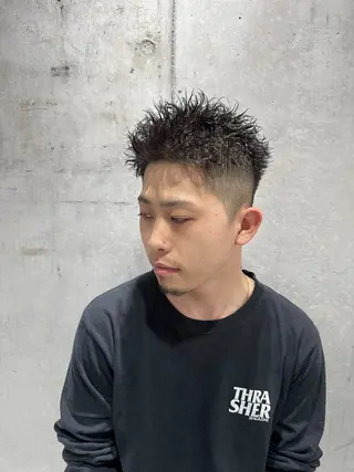 メンズ 布施メンズ特化美容師 秋山　涼のヘアスタイル