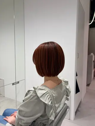 ショート レイヤー♡ 石川優奈のヘアスタイル