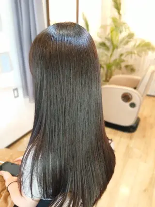 ロング フルムーン村上 心のヘアスタイル