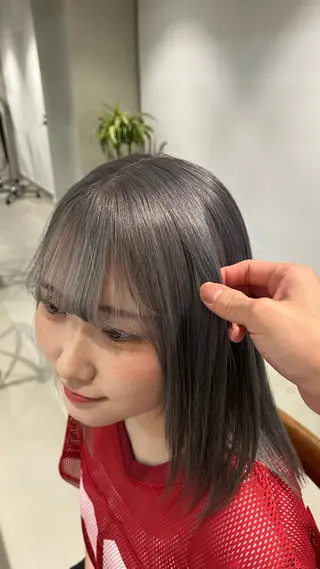 ミディアム カラー 小島 滉太のヘアスタイル
