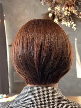 ショート カラー 亜美💎6月7月は お早めのご予約を✨のヘアスタイル