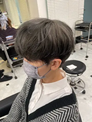 ショート カラー ヘアアレンジ 💖艶と似合わせ💖 カラーカット💖のヘアスタイル