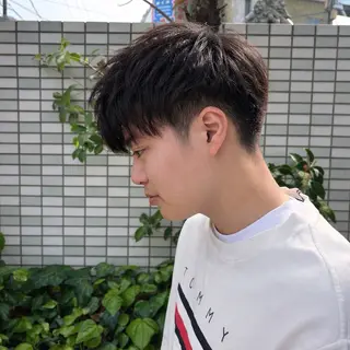 ショート メンズ 山本 陸央のヘアスタイル