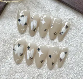 ネイル By moonネイル 🌷ワンホン/韓国風のネイルデザイン