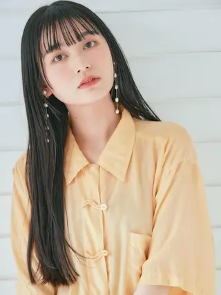 ロング パーマ ネイル "オトナ髪”/ LAKA TOCCAのヘアスタイル