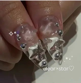 ネイル .*･ﾟCHAM NAIL✧︎*。のネイルデザイン