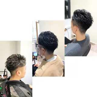 ショート 関西センターパート メンズモデル募集のヘアスタイル
