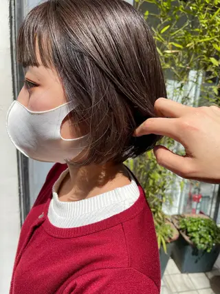 ミディアム カラー 韓国ヘア🇰🇷 有田裕也のヘアスタイル