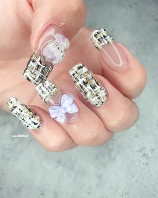 ネイル 3dパーツ/流行り 👧shushu❤️のネイルデザイン