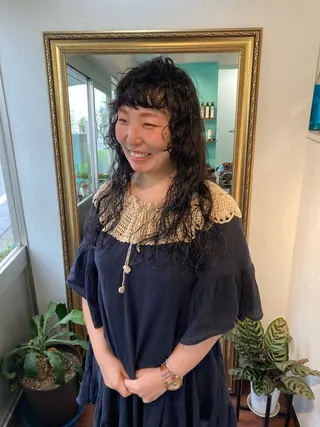 ロング 田牧 みゆきのヘアスタイル