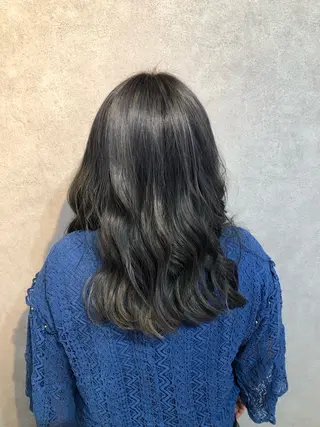 ミディアム K Kenのヘアスタイル