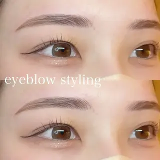アイブロウ 🩵垢抜け眉/まつぱ 🩵Mitaのマツエク・マツパデザイン
