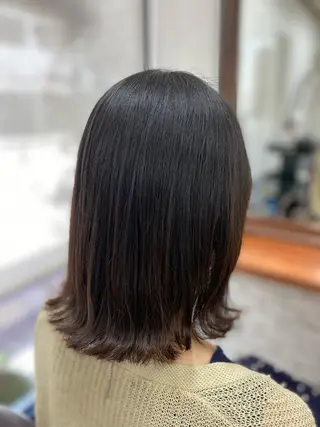 ミディアム HIRAGA MIKIのヘアスタイル