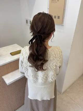 セミロング Kato Nonokaのヘアスタイル