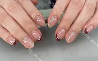 ネイル 神田 ココナッツのネイルデザイン