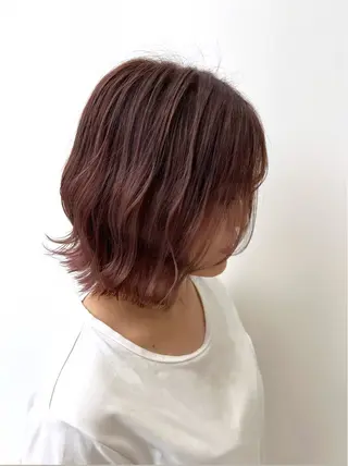 ショート カラー ヘアアレンジ ✨艶髪✨ 吉田誠のヘアスタイル