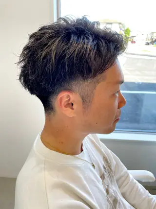 カラー メンズ 【un】 MANAのヘアスタイル