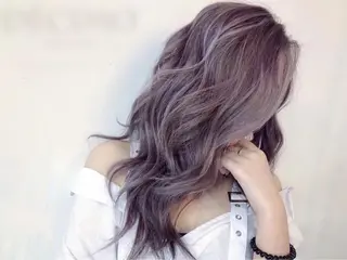 セミロング カラー 瀬尾 加寿馬のヘアスタイル