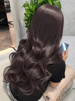ロング カラー 🤍ワンホンヘア ayaha🤍のヘアスタイル