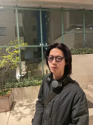 カラー メンズ 辻野 光希のヘアスタイル