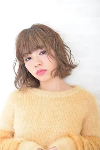 ショート ミディアム セミロング ロング カラー パーマ ヘアアレンジ 【白髪ぼかし 専門GBG】自由が丘のヘアスタイル