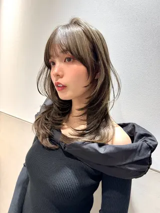 ロング SALOWIN吉祥寺suite店所属・似合わせレイヤー 🇰🇷荒木洋文のヘアスタイル