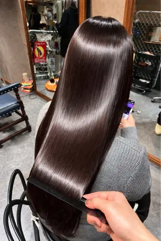 ロング カラー ヘアアレンジ ravens代表 ヒロムのヘアスタイル