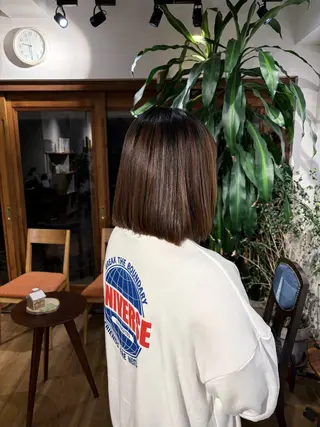 ミディアム レイヤー透明感カラー /gima🌱のヘアスタイル