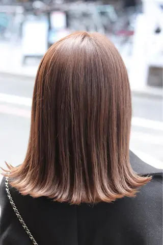 ミディアム カラー ヘアアレンジ 川内 政人のヘアスタイル