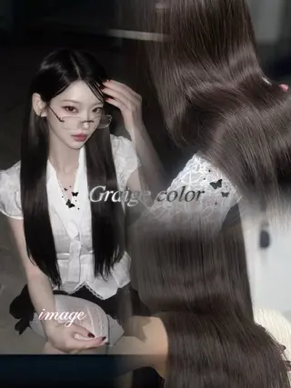 ロング 𝜗𝜚加藤 ⟡LEPIAの眉毛・アイブロウイメージ