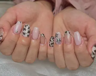 ネイル 🤎🧸 Aya 🧸🤎のネイルデザイン