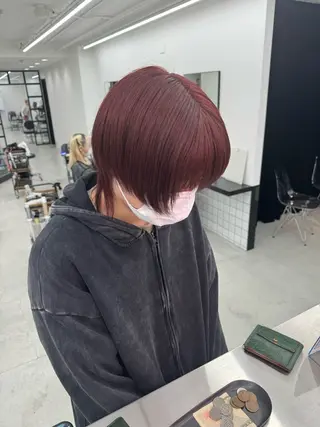 カラー 矢場町/暖色 /chinatsuのヘアスタイル