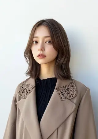 ショート 艶カラー/ヘアセット 着付け　ふうか　渋谷のヘアスタイル