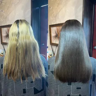 セミロング 那須野 美月のヘアスタイル